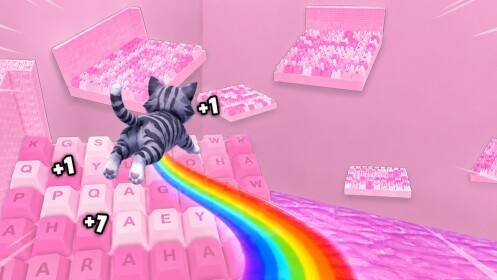 +1 Kitten Keyboard Escape official Roblox cover art
